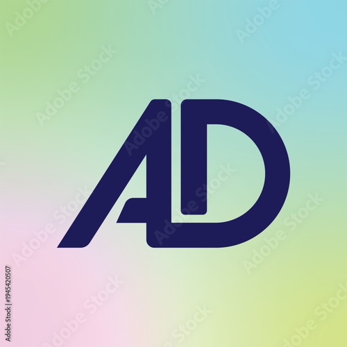 di, dk, ed, sd, cd, da, ad, da, td, dp monogram letter logo