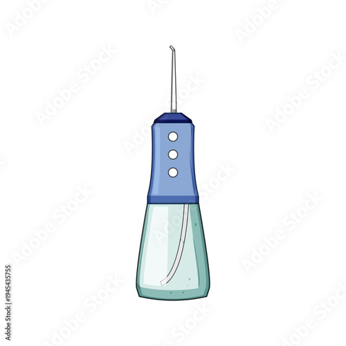 Portable oral irrigator water flosser for home dental care, effective plaque removal and gum health support, compact electric device for daily cleaning and fresh breath