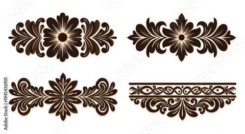 Silhouettes of deer combined with a glowing digital brain illustration