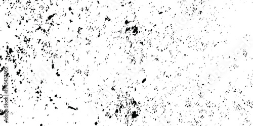 Grunge vintage white and black vector wall distressed dirty noise rust cracked pain background. messy dusty chalk splat dirt rusty noise overlay concrete wall texture background.