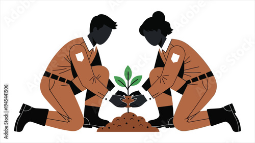 A Collaborative Effort in Sustainable Growth and Reforestation