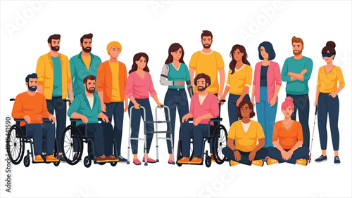 A Comprehensive Collection of People with Visible and Invisible Disabilities.