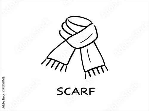 Stylish winter neckwear accessory providing warmth and comfort during cold seasons