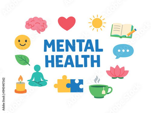 Modern awareness of emotional wellbeing and the importance of maintaining psychological balance in daily life, encouraging self-care habits and supportive mental health practices for