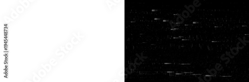 Fotografie Dark Black Grain Noise Texture on Dual Background