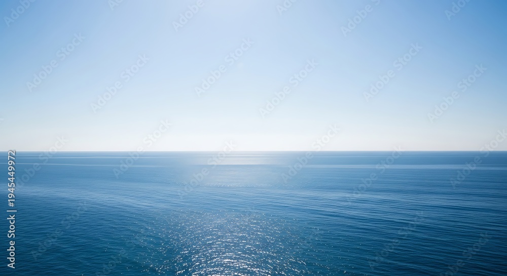 Obraz premium A Calming View Of The Ocean illustration