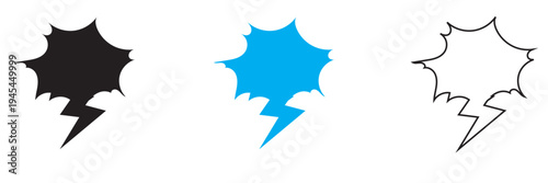 Comic Speech Burst Explosion Bubble Pop Art. Comic style explosion burst with halftone dots on transparent background, ideal for speech bubbles, pop art graphics, and comic book effects.