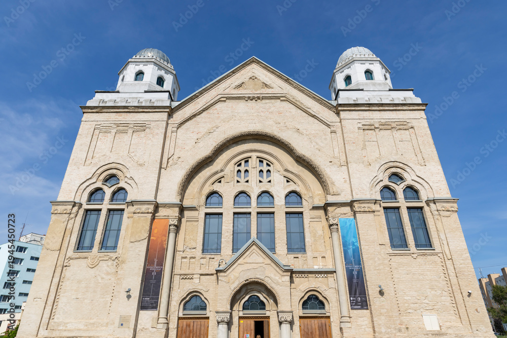 Fototapeta premium Lucenec Synagogue building facade in Slovakia