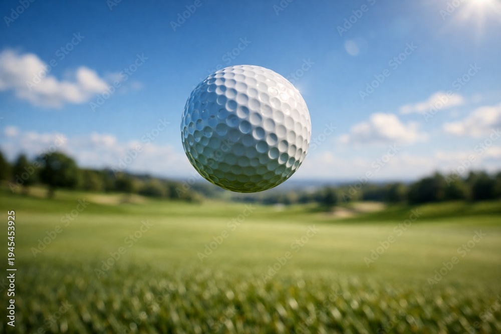 Obraz premium golf ball on tee