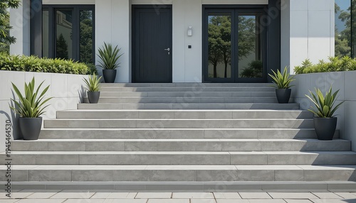 staircase in the garden