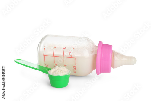 Measuring scoop with powder...