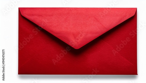 Red Envelope With Symbol Isolated On Transparent Background