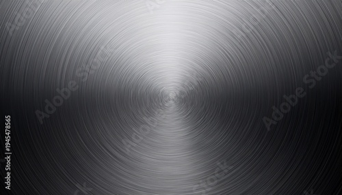 Abstract Modern Metallic Gradient Grey Color Glossy Brushed Background
