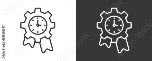 Effective Icon Set Vector Collection Isolated In Black And White