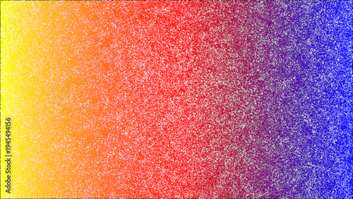 Vibrant Rainbow Grain Gradient Background with Colorful Noise Texture Retro Spray Paint Effect Abstract Multicolor Grunge Backdrop for Poster Banner Design