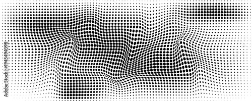 Abstract background. Black and white confetti in the form of circles on a white isolated background.