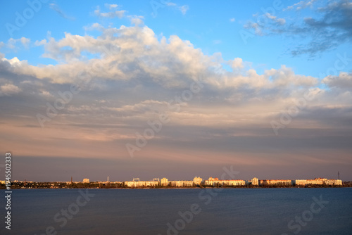 Beautiful view of blue sky ...