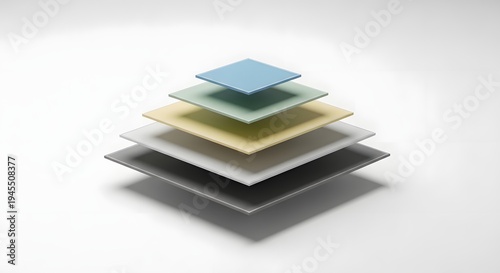 Minimalist stacked rectangles virtualization hypervisor layers container orchestration abstraction