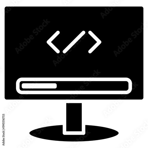 Frontend Web Development Icon