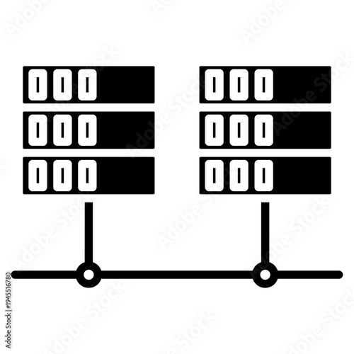 Database Server Stack Icon