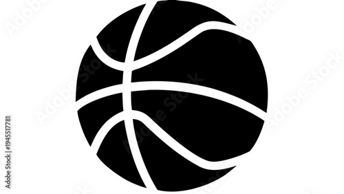 Basketball ball vector symbol