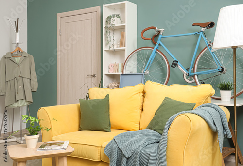 Interior of stylish living ...