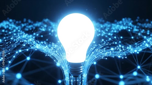 Innovation Technology Light Bulb Concept.
