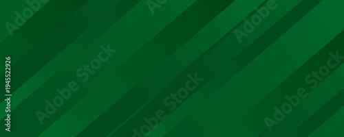 Geometric Green Background with Diagonal Stripes and Gradients. Vector Minimalist Backdrop for Traditional Irish St. Patrick Day