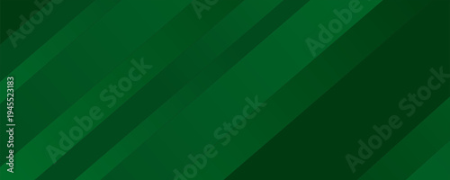 Geometric Green Background with Diagonal Stripes and Gradients. Vector Minimalist Backdrop for Traditional Irish St. Patrick Day. vector