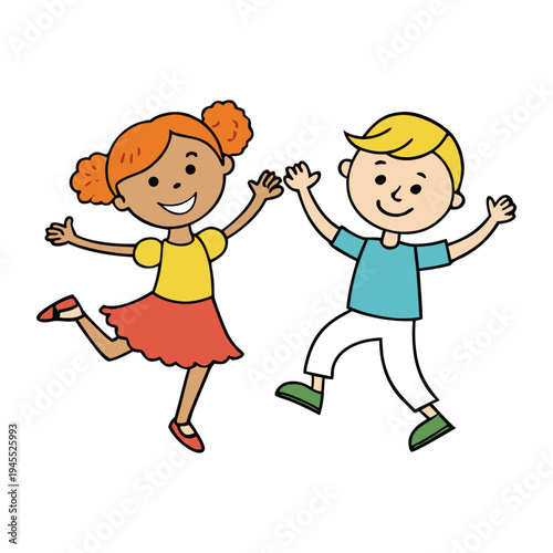 A young woman dances salsa with vibrant energy, her steps quick and graceful. Her flowing dress swirls as she moves to the rhythm, radiating confidence, joy, and passion on the floor.
