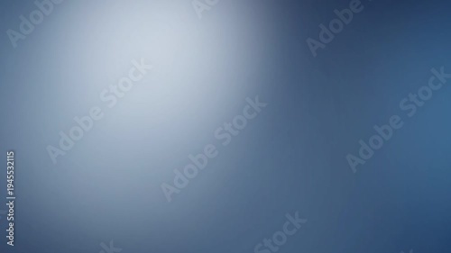 Elegant Blue Gray Gradient Background with Soft Light and Blurry Texture