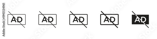 No audio description icon