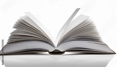 Blank Book Isolated On White Background Blank Book On Transparent Background