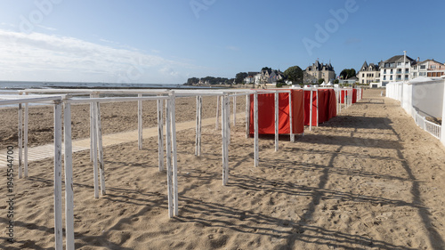 Photos La plage du Nau à l'aube, plage de la commune du Pouliguen