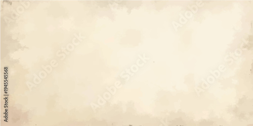 Aged vintage parchment with a stained grunge texture and antique brown paper design creates a worn retro background for ancient art