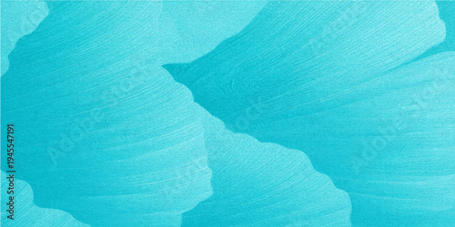 Abstract blue watercolor background featuring a clear liquid ripple texture and soft light reflections on a wet paper surface