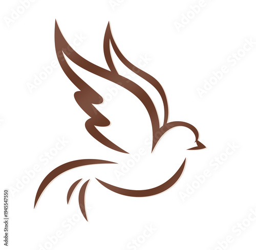 A symbol of the little flying birdie.