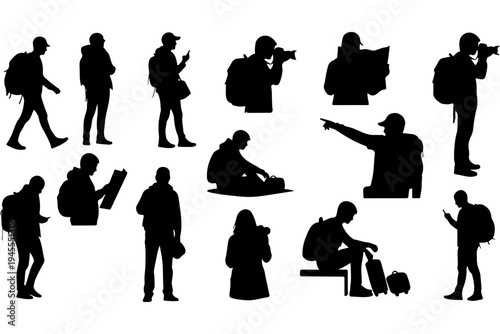 Modern Wind Turbine Illustration in Minimalist Style