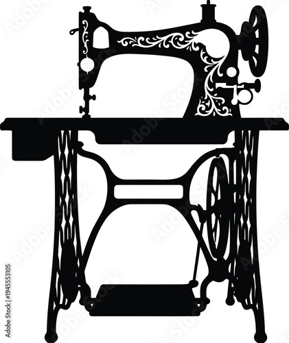 vintage sewing machine