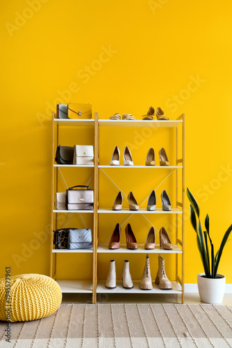 Shelving unit with stylish ...