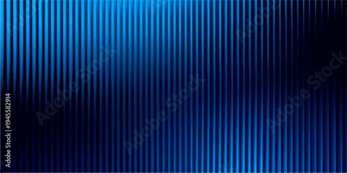 Abstract blue striped background with a vertical line pattern and textured material design for a modern wallpaper backdrop