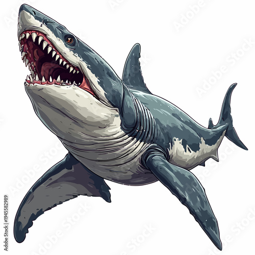 Megalodon Design Very Creepy