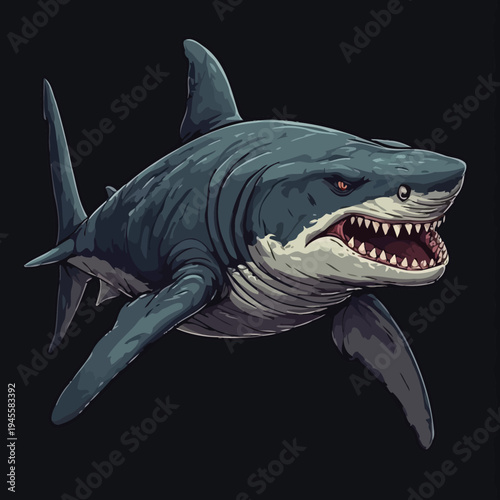 Megalodon Design Very Creepy