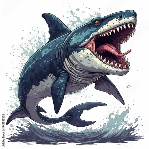 Megalodon Design Very Creepy