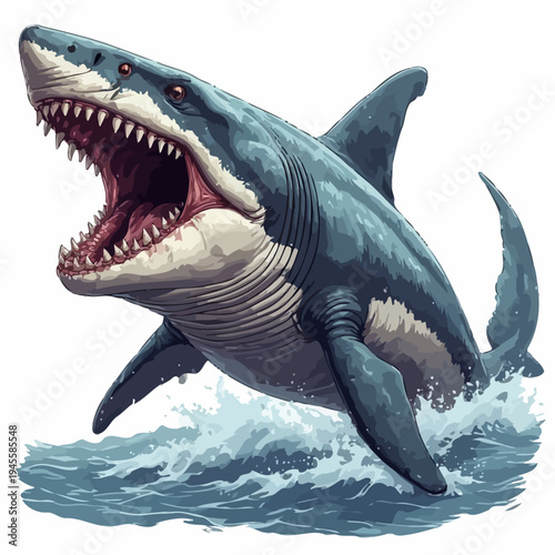 Megalodon Design Very Creepy