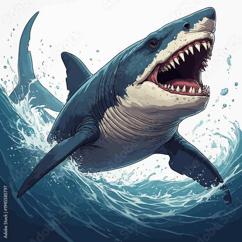 Megalodon Design Very Creepy