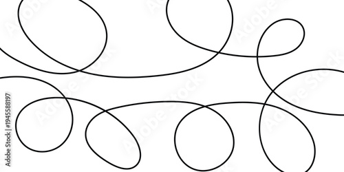 abstract creative black chaotic lines background design.