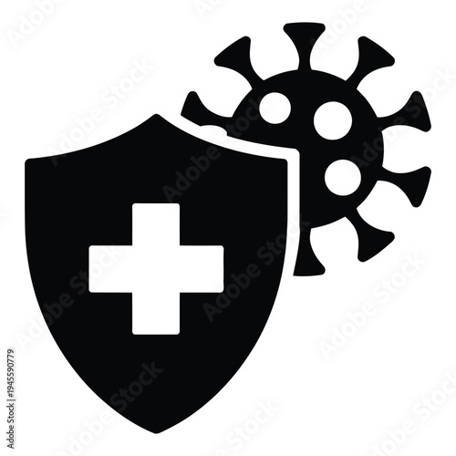 Healthcare shield protection against coronavirus and global infectious disease threats