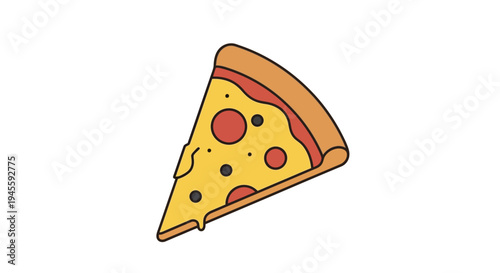 A slice of pepperoni pizza with melted cheese on a plate indoors.