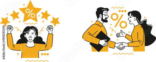 Celebrating success and partnership with zero percent interest deals